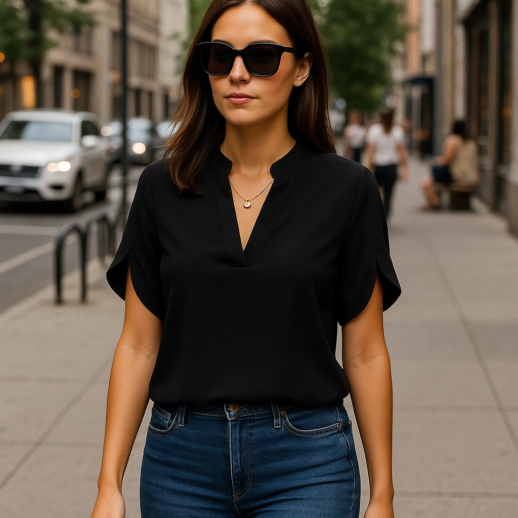 Remi™ - Elegant and Sophisticated Blouse