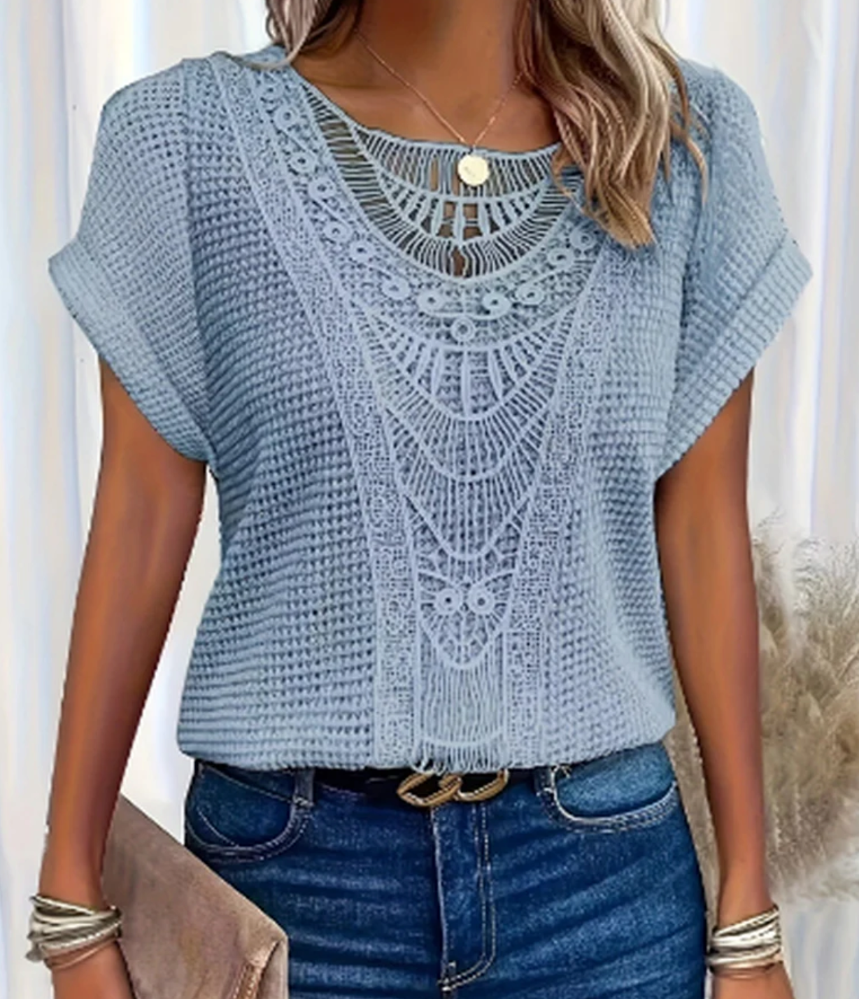 Karin™ - Stylish Ibiza-Inspired Elegant Blouse
