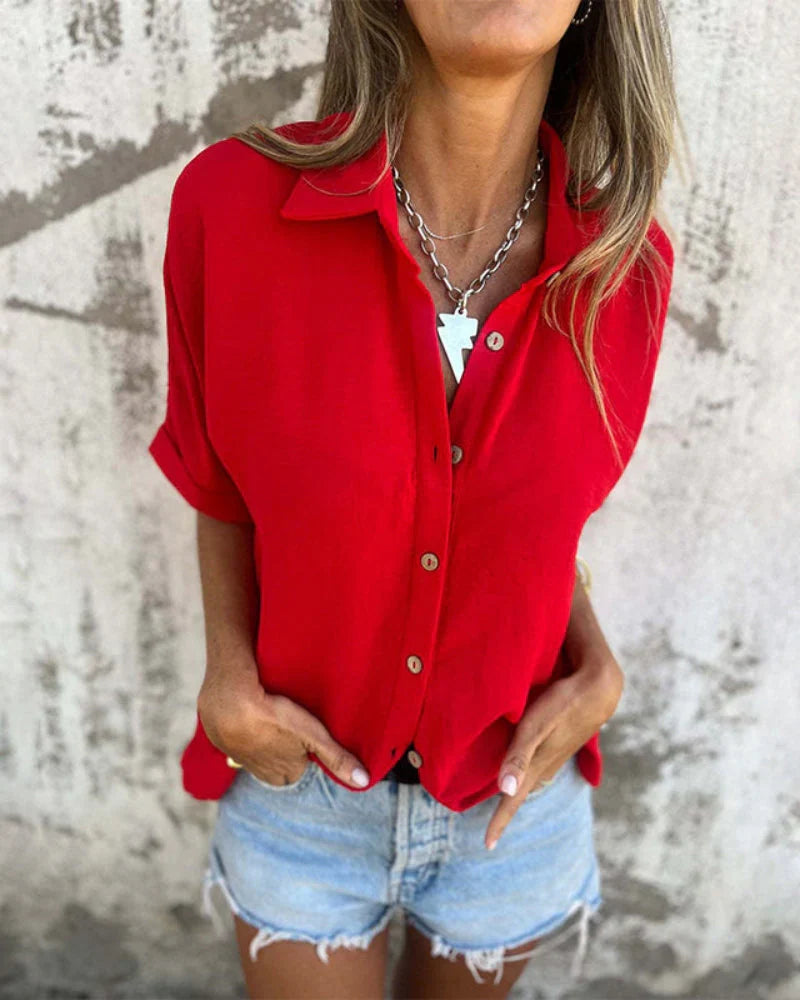 latoya™ - Casual Shirt For Effortless Elegance