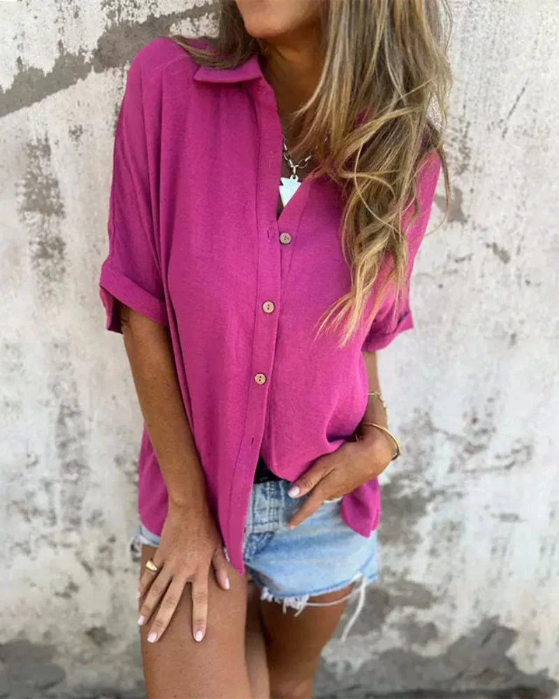 latoya™ - Casual Shirt For Effortless Elegance