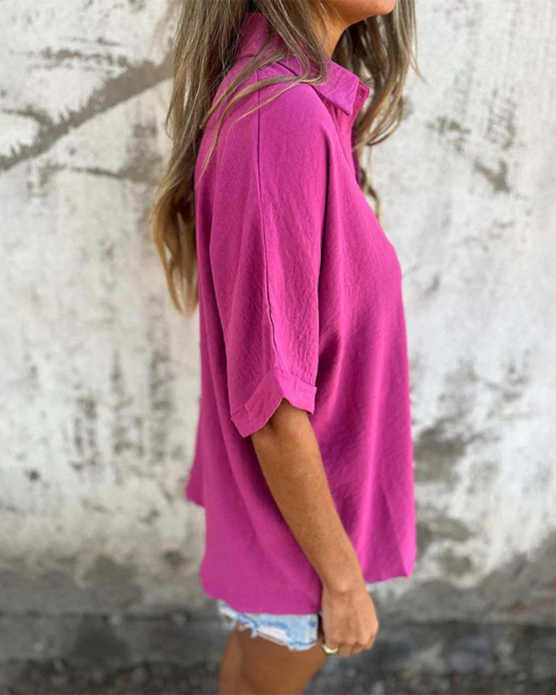 latoya™ - Casual Shirt For Effortless Elegance