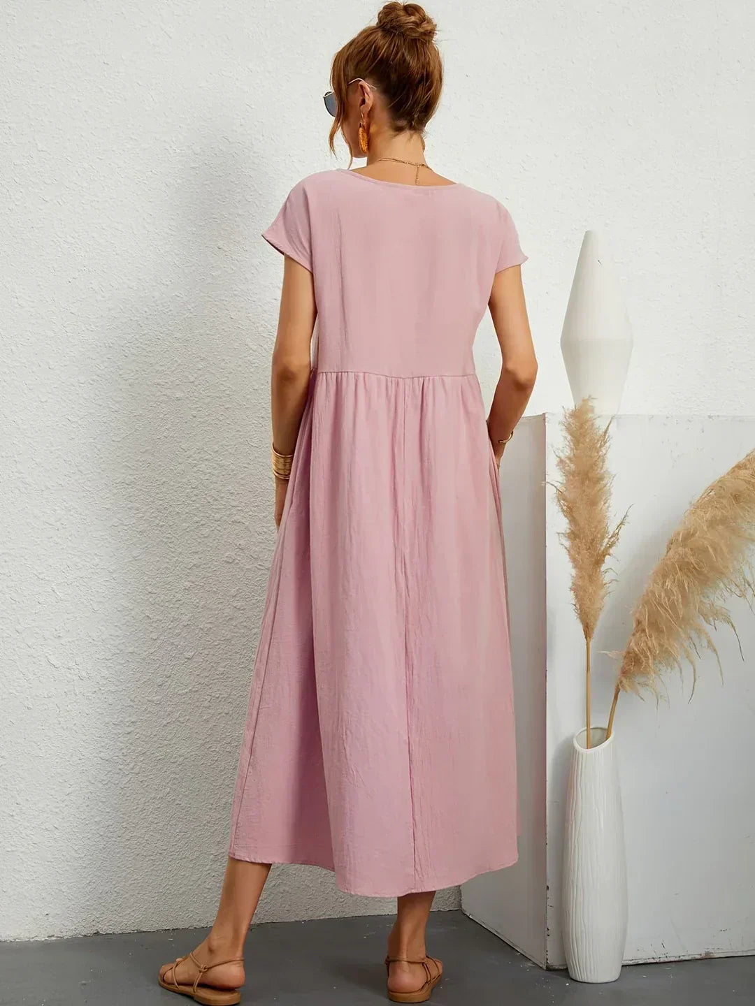 Anja™ - Elegant, cozy dress with practical pockets